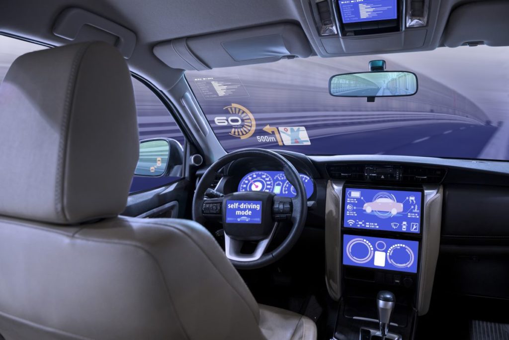 empty driver seat autonomous driving
